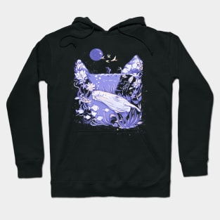 Stand Up Paddle Board in Ocean by Cindy Rose Studio Hoodie